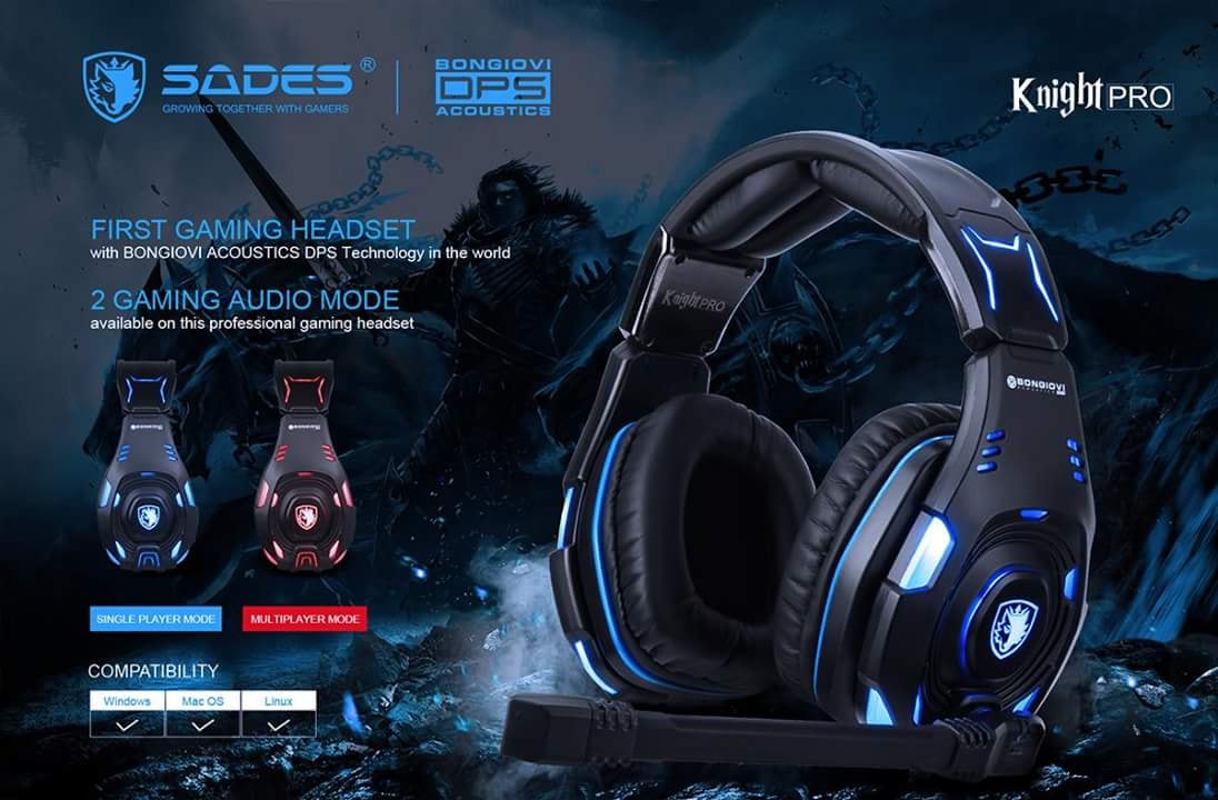 You are a warrior who deserves to wield the Knight. Unlock its potential and see it build on your might! 🎧 UNPRECEDENTED Gaming Audio Technology