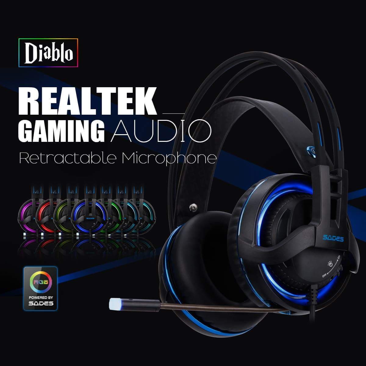 Unleash the Diablo and enter a very immersive experience that will surely allow you to take on your opponents through these advantages: 🎧 Pro gaming audio tuned by Realtek