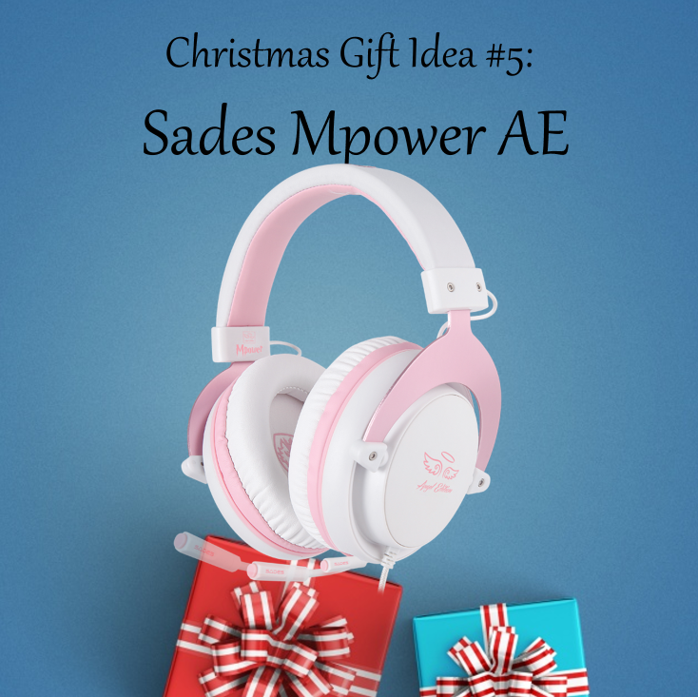 Christmas Gift Idea #5: Sades Mpower Angel Edition Aside from the Mpower’s great sound and comfort, your pink lover friend will love its very pleasing aesthetics value the most! Get the #SadesMpower here:...