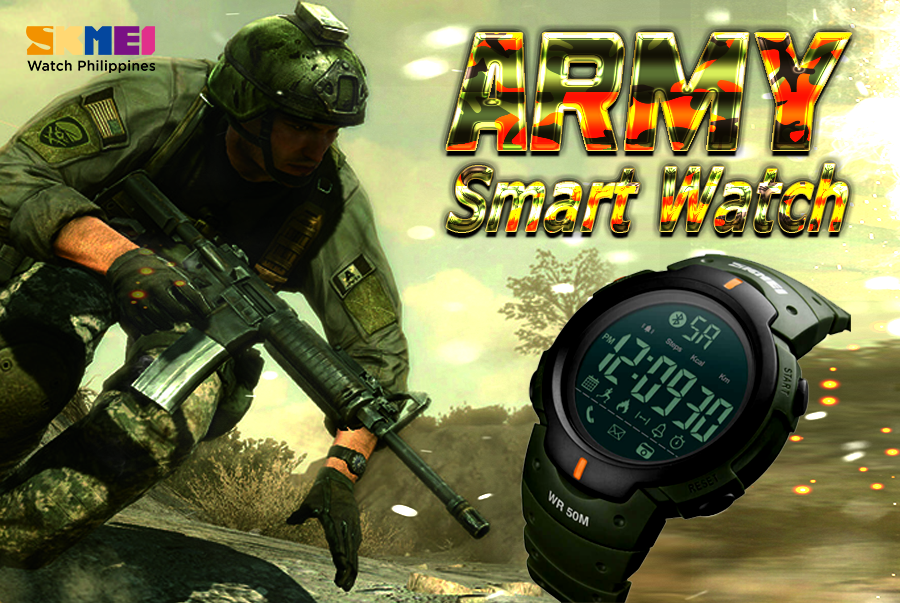 ⭐️ SKMEI Smart Watch A.R.M.Y - Perfect choice for you ⭐️ 🔥 🔥 HOT TREND 2018 - Don’t hesitate to spend a mall amount to buy it. It helps you to not miss any calls or messages