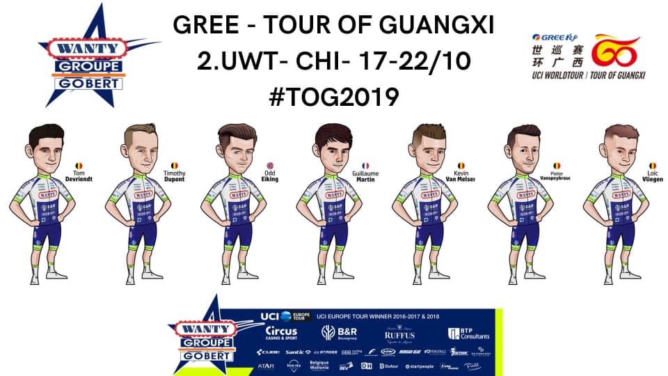 Ready for #tourofguangxi 2019, the last world tour