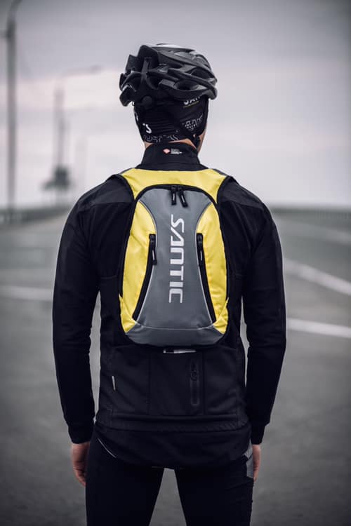 You need a backpack in winter riding 