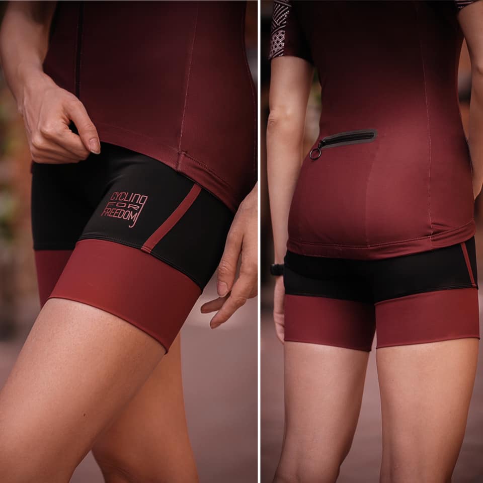 Cicili, woman cycling shorts, companion for your summer ride. #santic