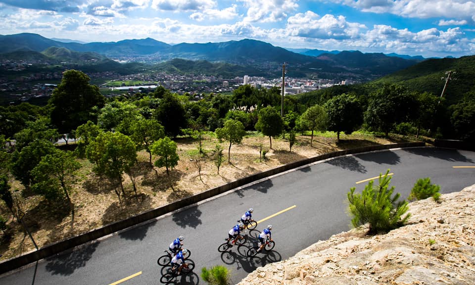 One of the normal days on the group ride