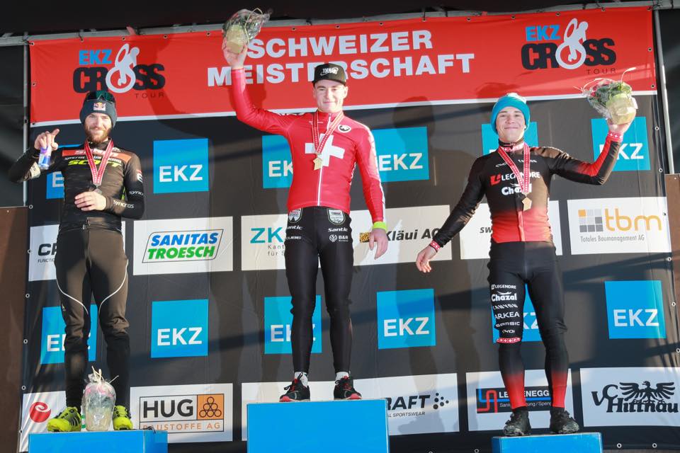 Kevin Kuhn won the Swiss Cyclocross Champion🎉🎉🎉🎉🎉🎉 