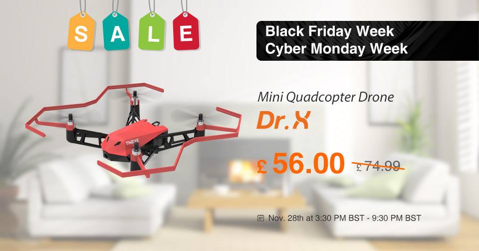 【Black Friday Week】#ThiEYE #Deals for you. Enjoy the crazy big sales on amazon.UK🎉🎉🎉 Native 4K Action Camera #T5Edge