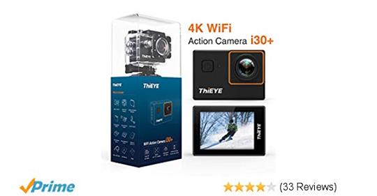 【ThiEYE Big Sales】Now for UK users. Up to 50% off of our i30+, a very cost-effective action camera.😃