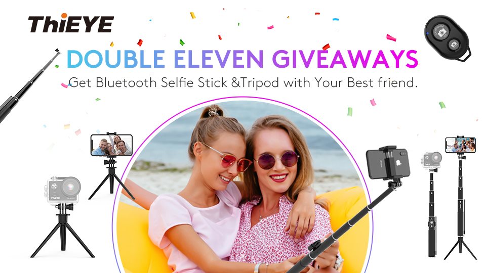 【GIVEAWAYS】Win ThiEYE Bluetooth Selfie Stick with Tripod