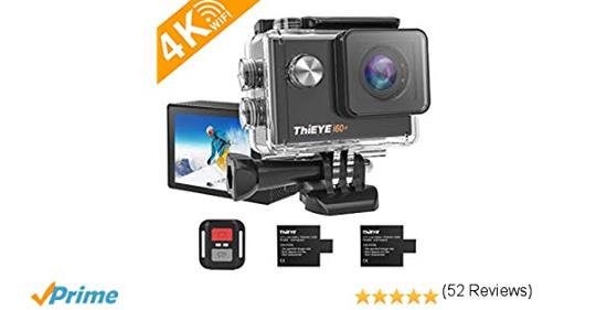 Surprising price for ThiEYE 4K WiFi Action Camera i60+