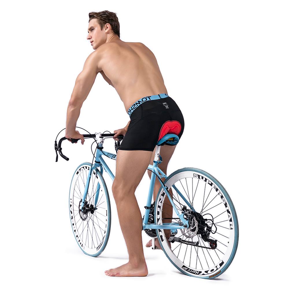 Tomshoo bike cycling shorts is made with premium polyester fabric which is quick-dry and lightweight. It features elastic wide waistband for comfortable fit, breathable mesh to keep you dry and cool, 3D padded cushion to provide softness and comfort, good for long distance riding.