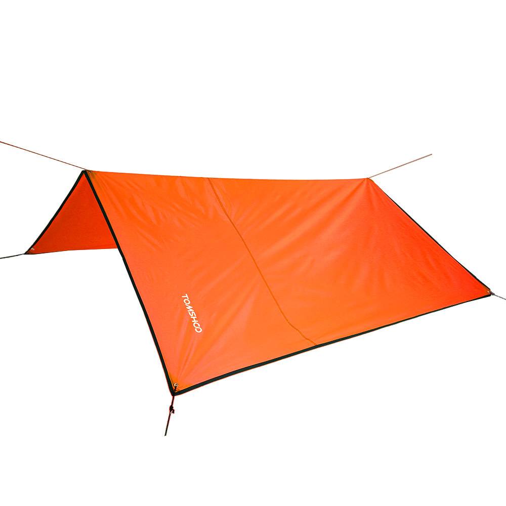 #TOMSHOO Multifunctional Ultralight Outdoor Waterproof Tent is made of high-quality 210D oxford fabric with waterproof processing, which can provide long-lasting durability and maximum protection against dampness.