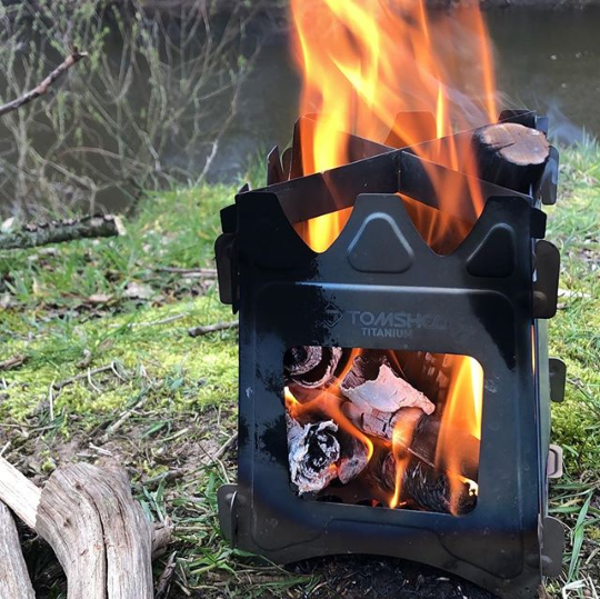 Prepare the ingredients, bring the TOMSHOO Portable Folding Lightweight Camping Wood Stove, and find a beautiful place to camp!!