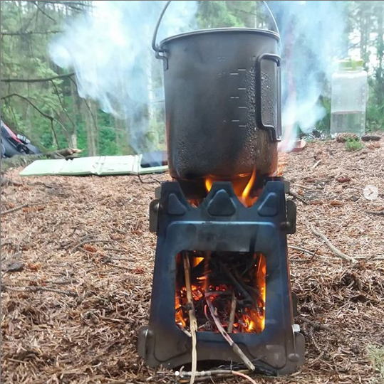 Portable Folding Lightweight Camping Wood Stove will accompany you for a long and quiet night.