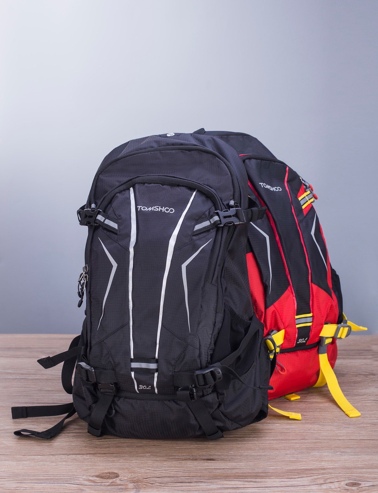 The backpack is lightweight but made with very strong material so it will last through many trips!