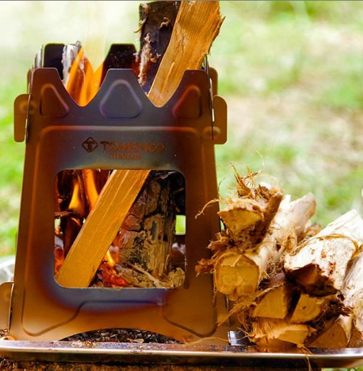 Portable Folding Lightweight Camping Wood Stove is perfect for camping.