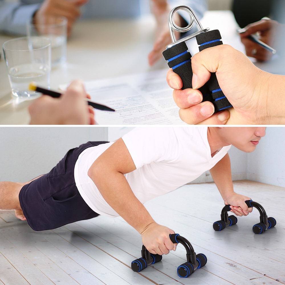 Build your small home gym with #TOMSHOO 5-In-1 Fitness Workout AB Wheel Roller Kit~🧘‍♂️💪