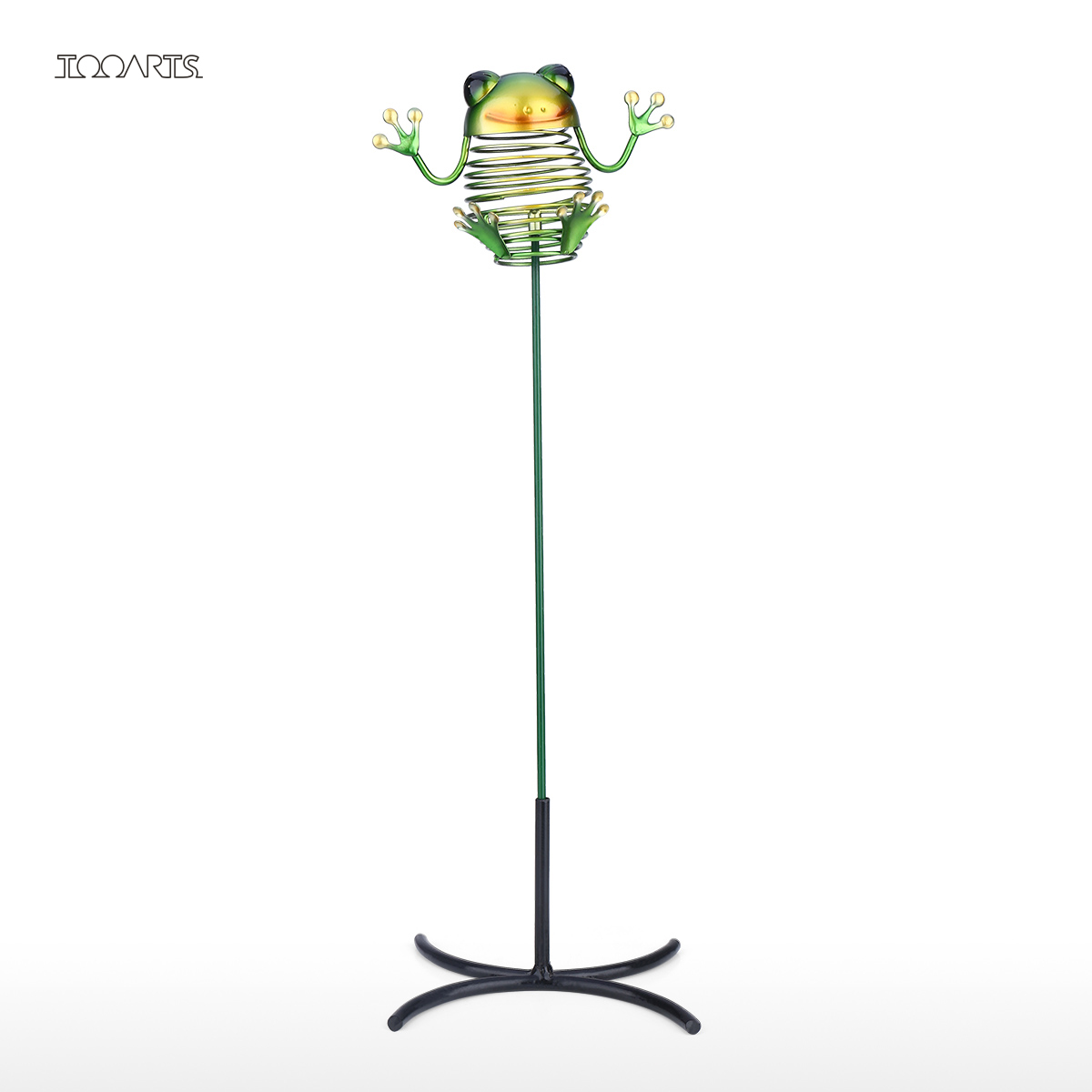 🐸 Iron frog stake (detachable stick with base)