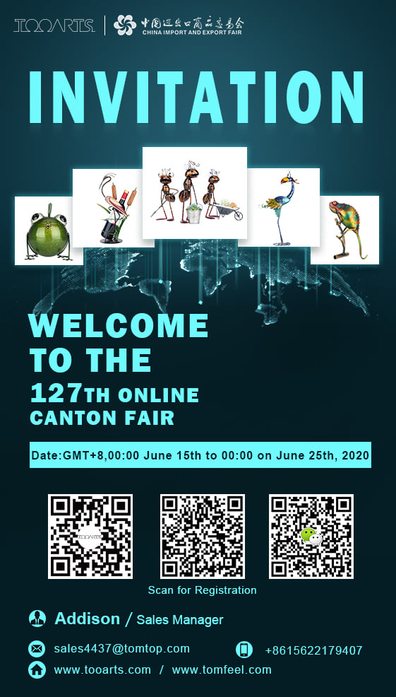 The 127th session of Canton Fair will be held from June 15th to 24th online, and will provide around-the-clock online services for product promotion, matchmaking, and business negotiations. 