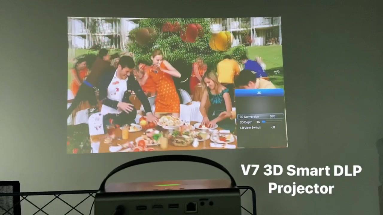 V7 3D Smart DLP Projector