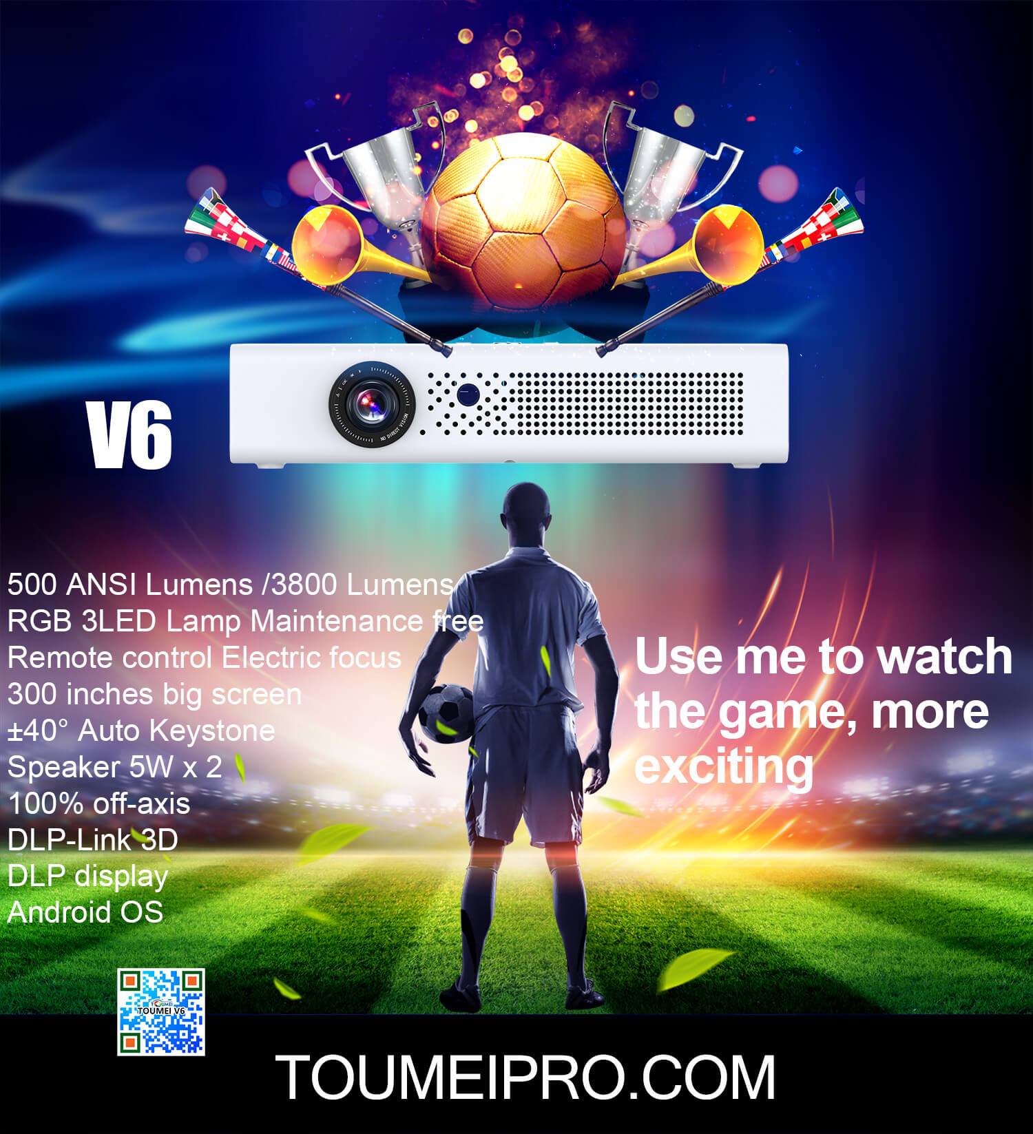 Use #Toumei #V6 to watch worldcup, more fun😃😃