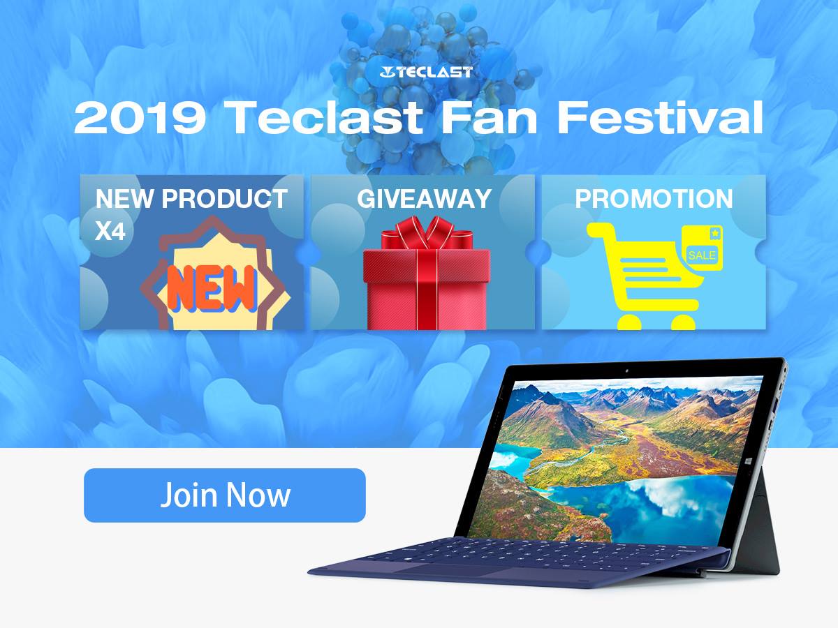 Join Teclast 2019 Fans Festival !