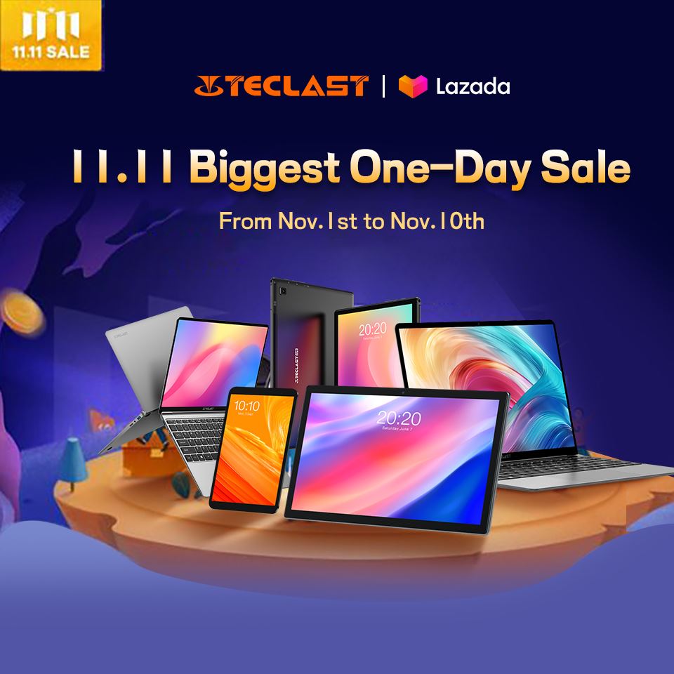 Always on the go? Say no more, we got you! ⚡️ All the sites 💥in #Lazada have hit a pre-heating period for the Double 11 Biggest One-Day Sale this year