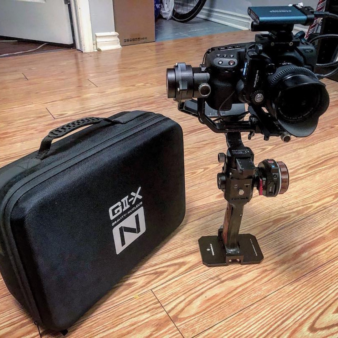 Finally! I intercepted a DHL delivery van to get my new @tiltamax Gravity G2X + Nucleus Nano wireless follow focus. My #bmpcc4k works great on it. Can’t wait to try it out! 