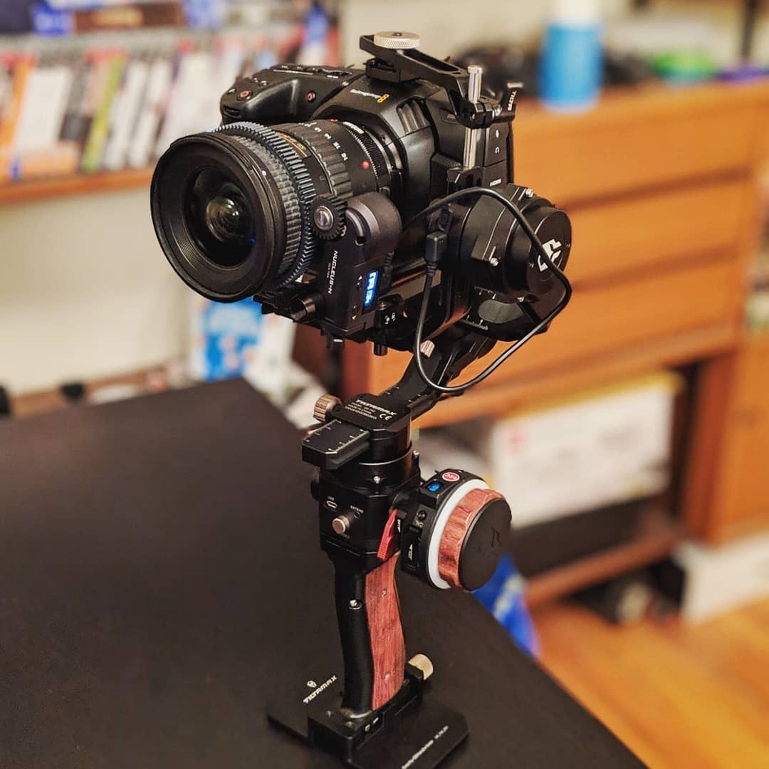 Hell yes. Tilta Gravity G2X with Nucleus Nano. This thing flies the BMPCC4K no problem.