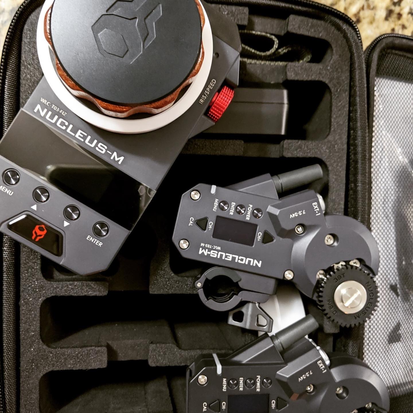 It's a early holiday at Big Imagineland! #bigimagine got a Tilta Nucleus-M Partial Kit IV wireless follow focus for our resident gearhead, @dan_gamber .