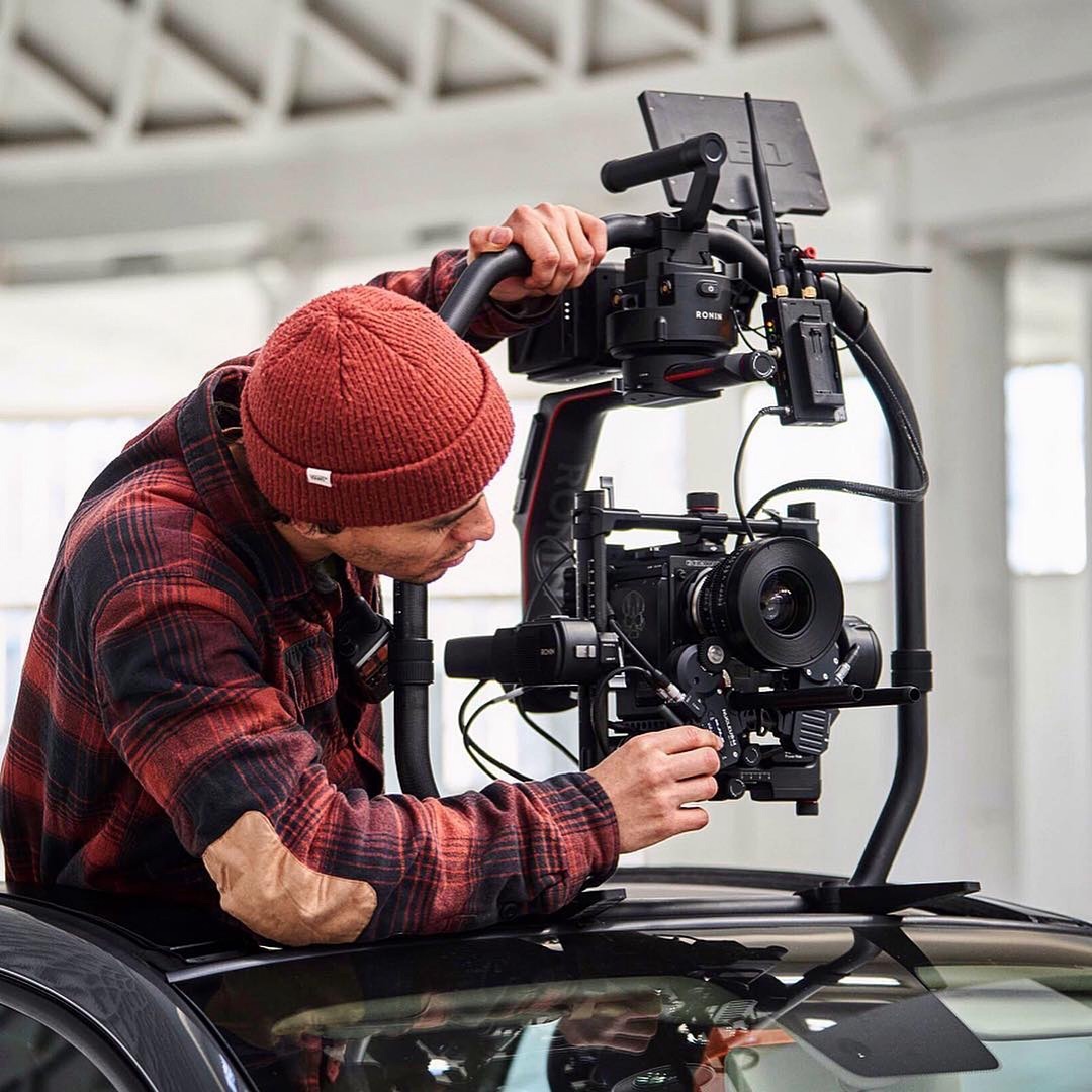 BTS shooting automotive commercial with Red Gemini 5K, Ronin 2, and Nucleus M! DP 🎥🔥