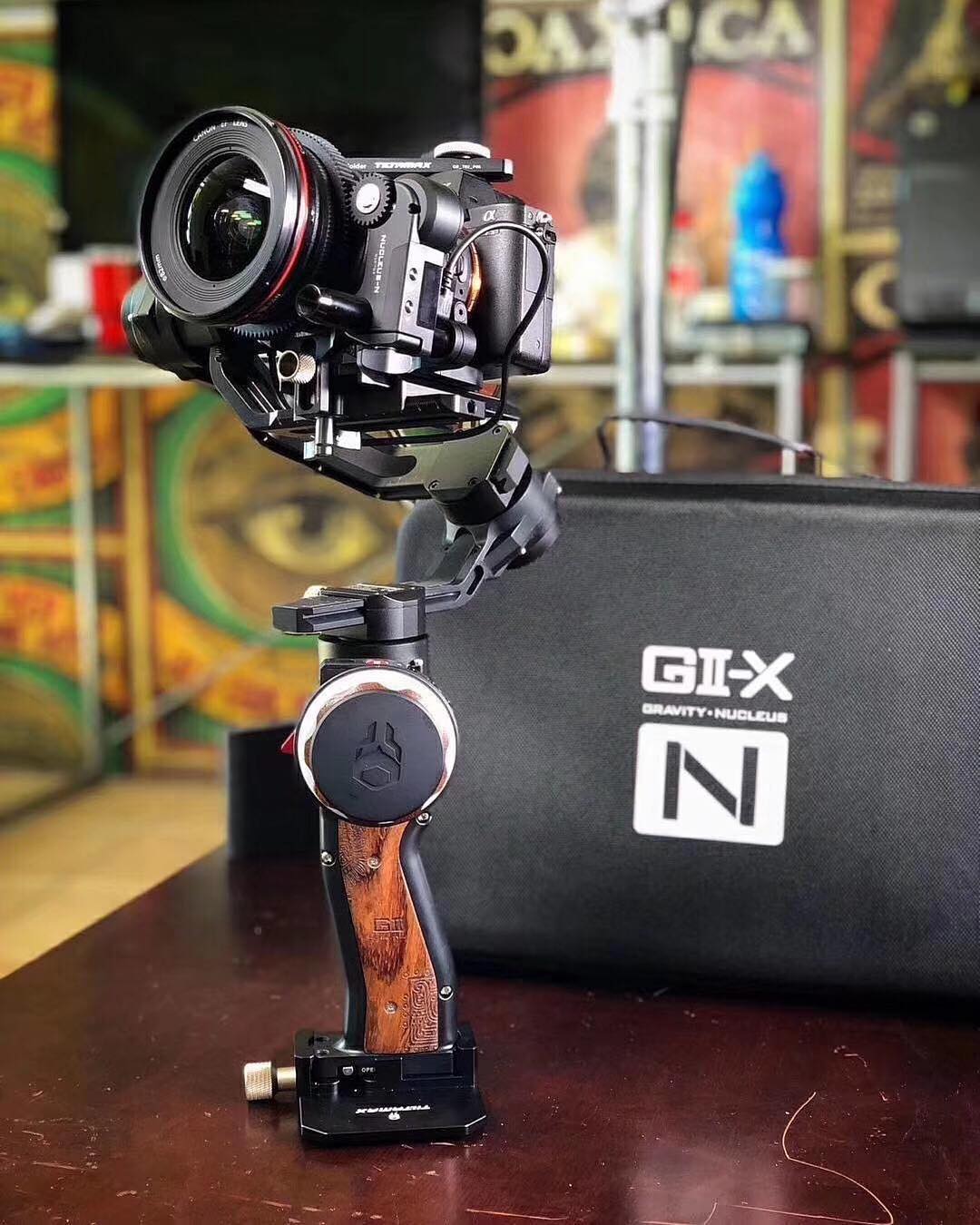 Beautiful combination! Tilta’s G2X gimbal and Nucleus Nano!