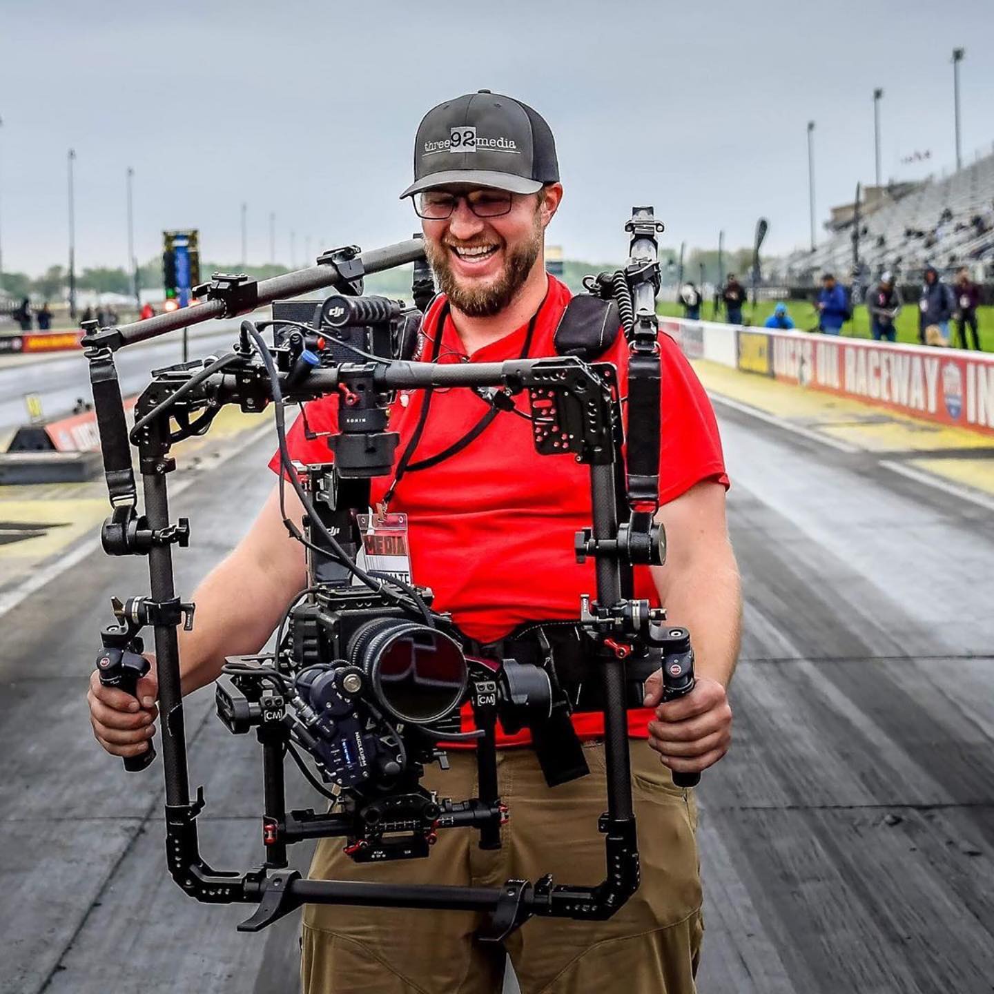 Running the big rig at @ultimatecalloutchallenge 2019 using the Tilta Nucleus-M!