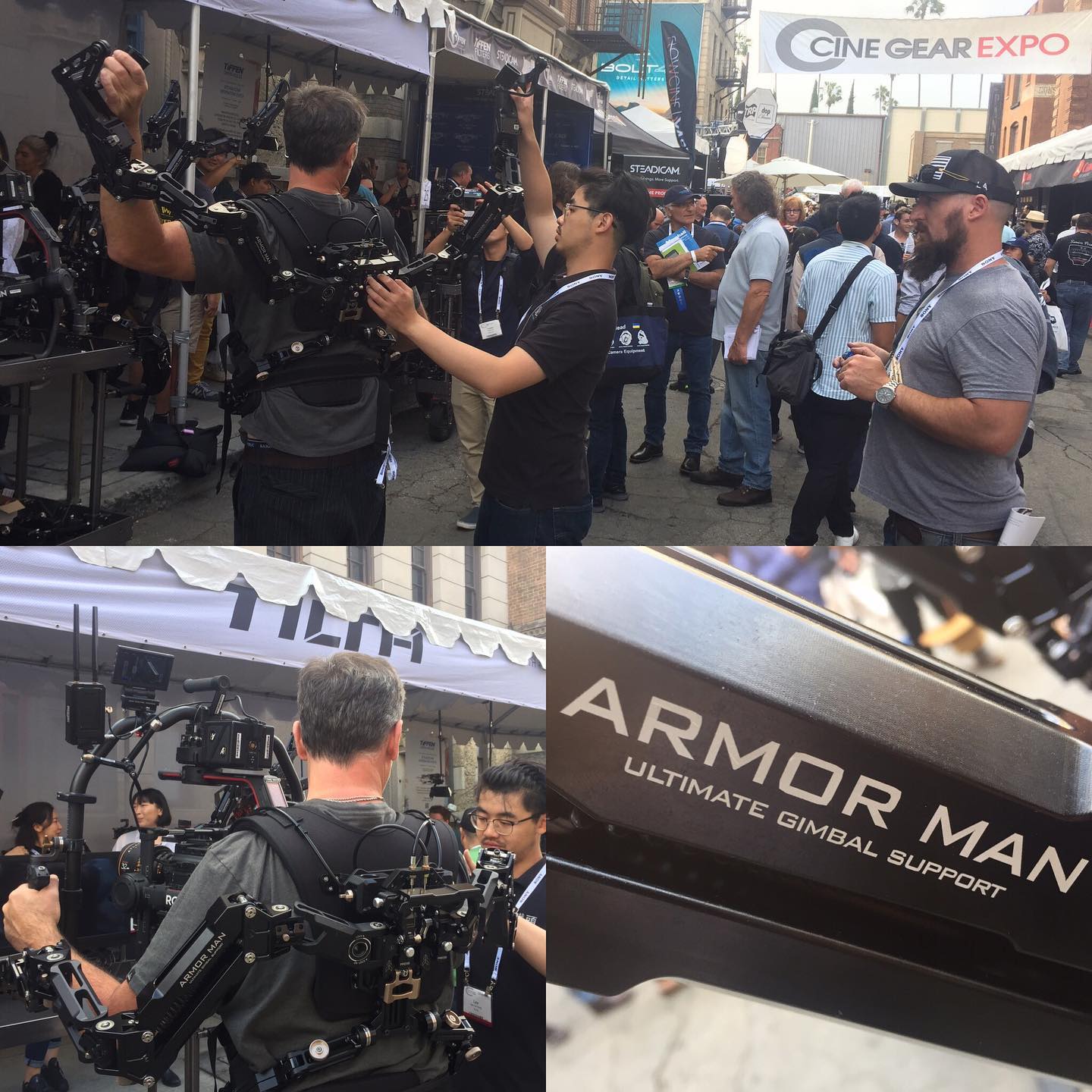 Cinegear2019 Day 2! Come see what’s new at Tilta! Booth 24! Try the Armorman 3 or the Venice Rialto Backpack!