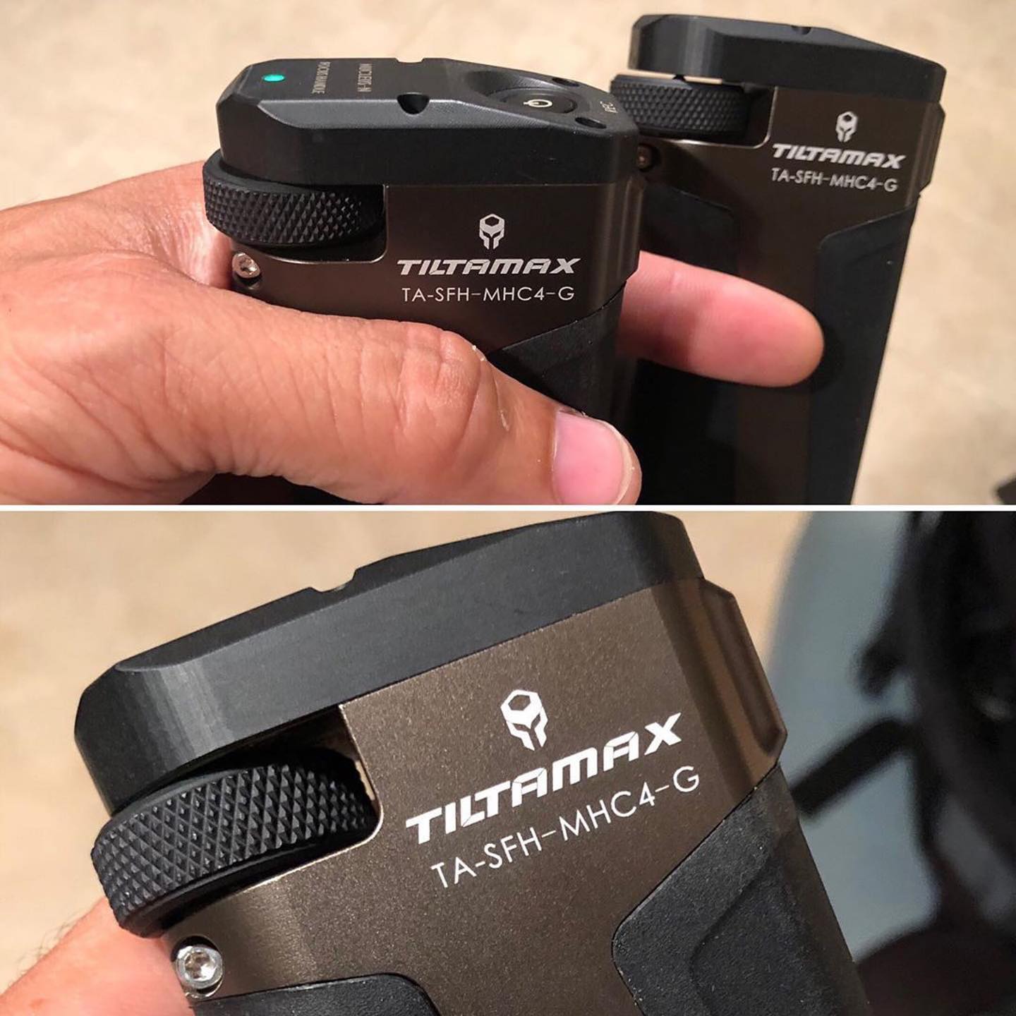 Tiltaing Side Focus Handle Type I (F570 Battery) Tilta Grey! #streetzmedia new toy 🚨!