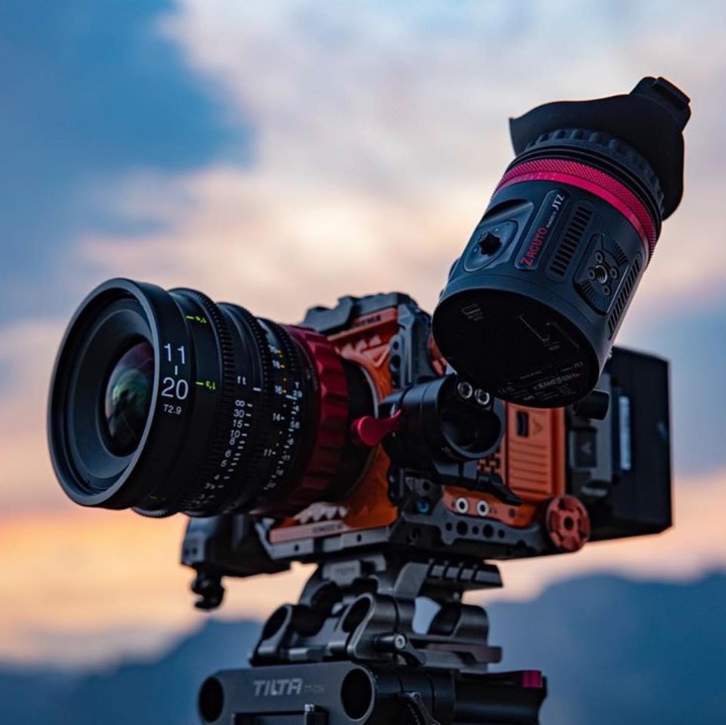 Rocking the @zacuto #kameleonEVF #kameleon #EVF with the @tiltamax cage and the @tokinacinemausa 11-20 while exploring Colorado last week.