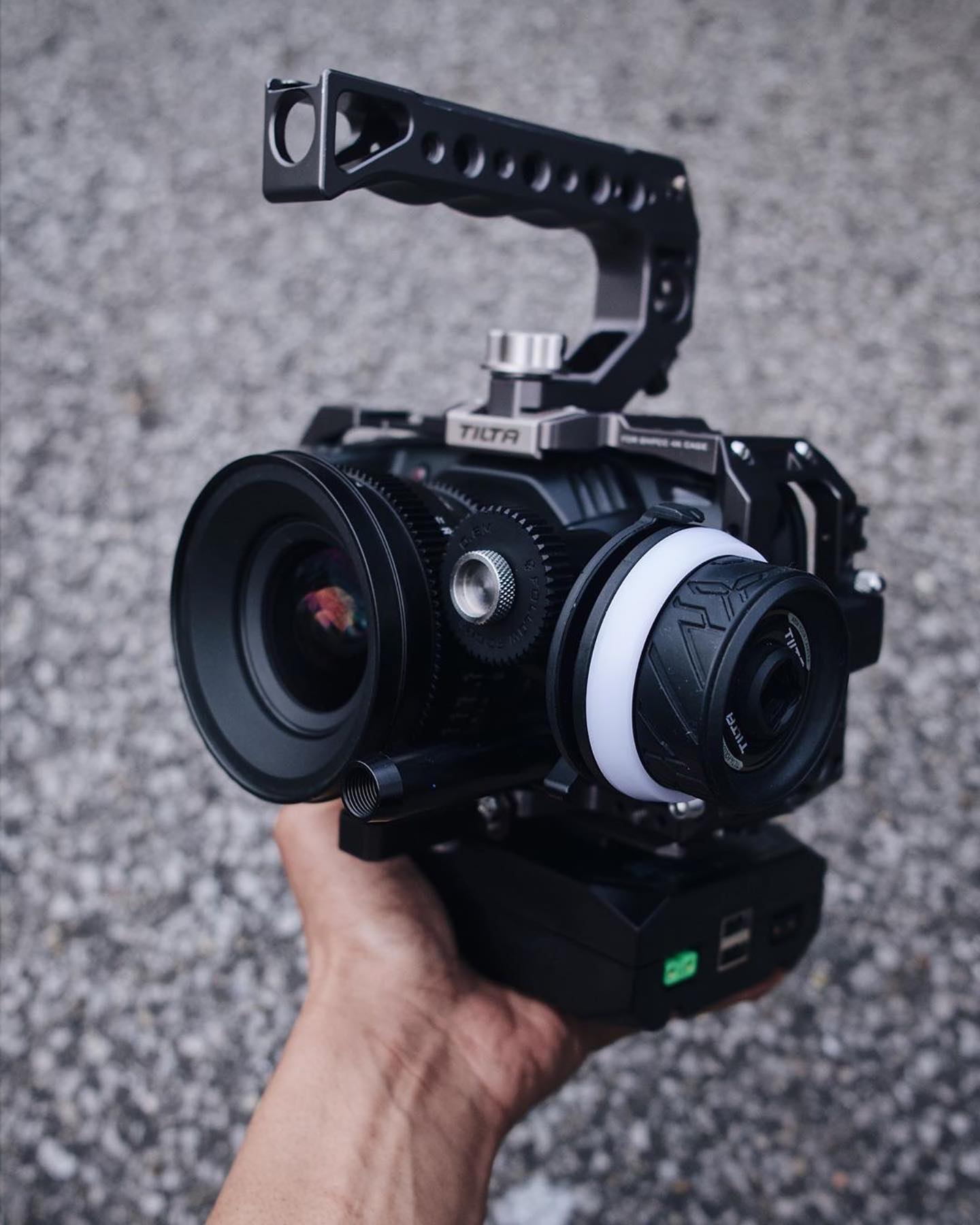 My #bmpcc4k compact rig - 