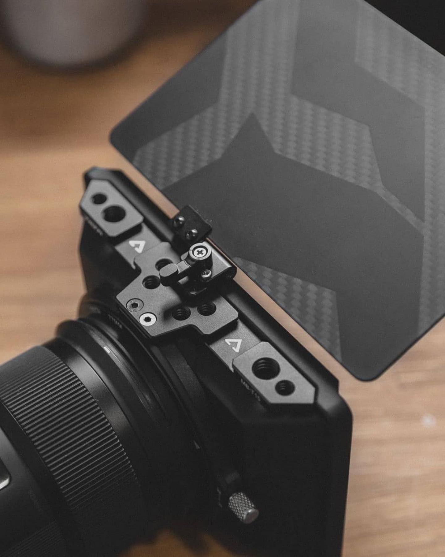 Ah, the newly popular Tilta Mini Mattebox. This will be part of a small form factor wedding rig I'll be building very soon for @bellaweddingfilms. We're going for a bloomy highlight look with minimal flares, so matteboxes and long lens hoods are going to be critical.