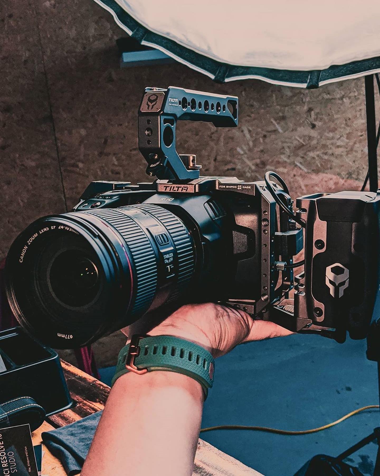 Any BMPCC shooters out there? Here's the 6k on display with Tilta Cage!