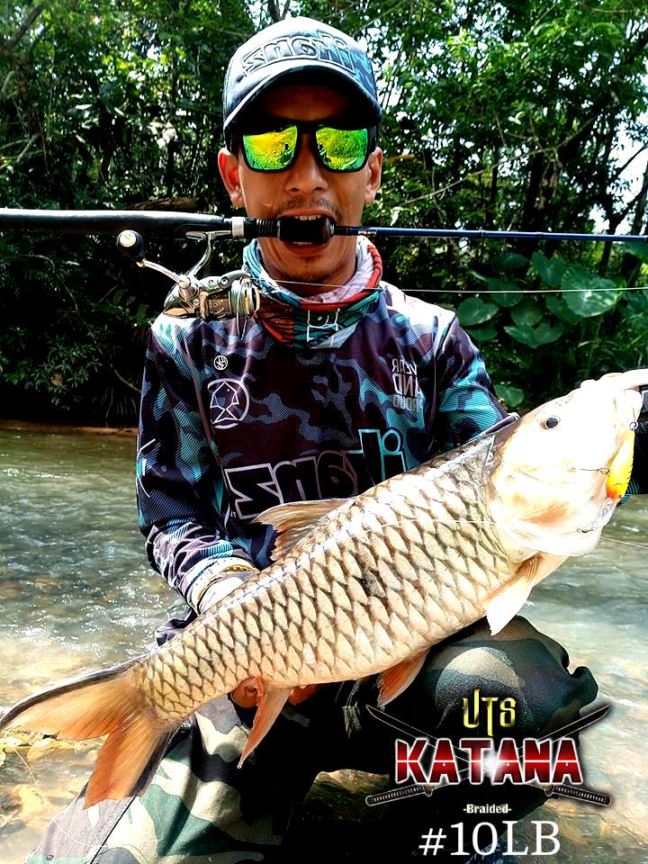 Badong Landed By Uts Katana 10LB? Yes! Trusted Formula Braided!!! #DiariCaster