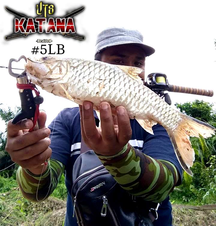 Sebarau landed On Katana 3Power 5LB, Good Job Bro  Katana 3/5LB Is Your Trusted Brand for Ultralight/Finesse Fishing!!