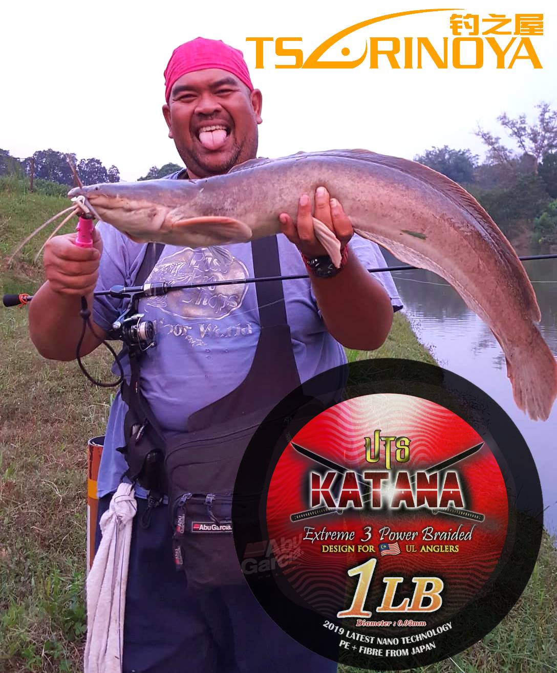 Salam Sejahtera, Sering menjadi tanda tanya kepada semua UL Anglers tentang kemampuan braided Uts Katana 1Lb