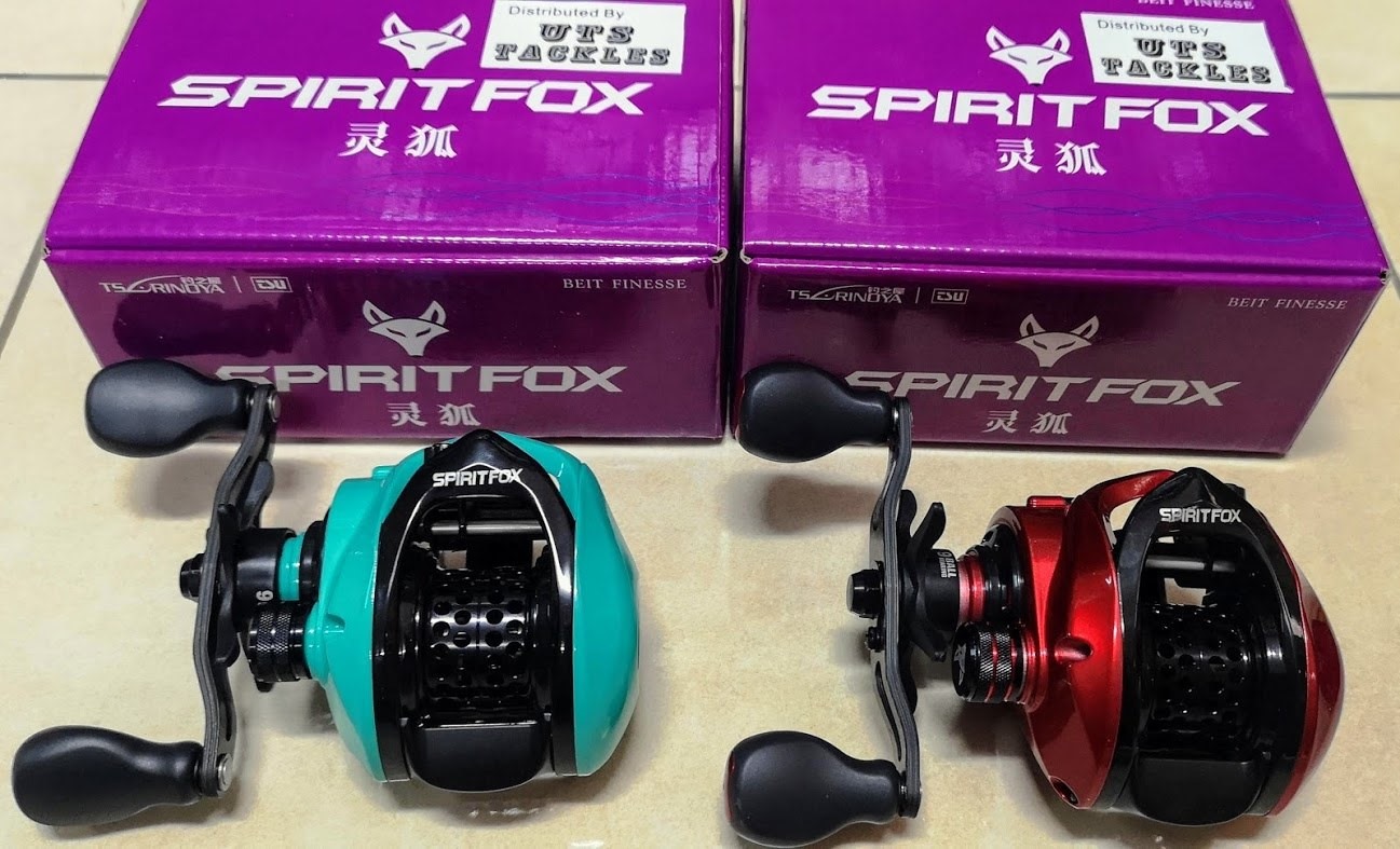 #NewArrival #ReadyStok  Tsurinoya SPIRITFOX UL/Finesse BC Reel 