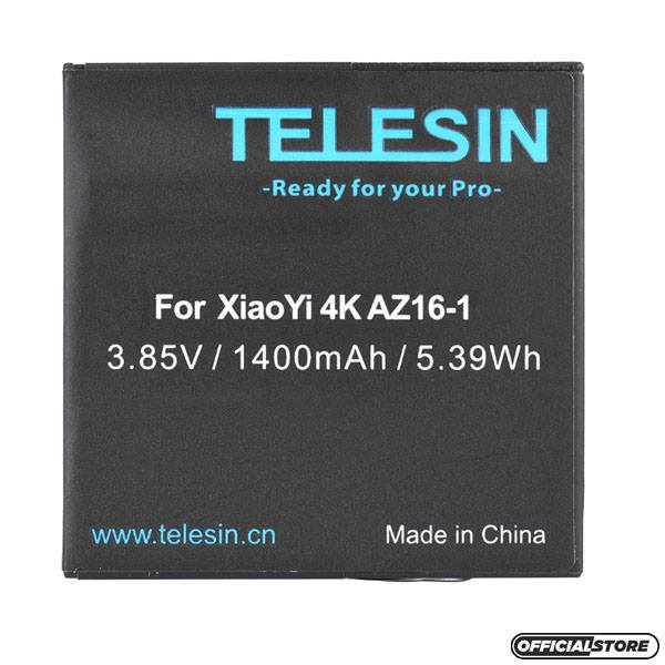 TELESIN Rechargeable Battery YI 4K / YI 4K+/ YI Lite Action Camera