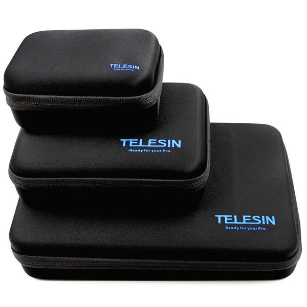 TELESIN Carrying Bag for Action Cameras like GoPro Hero, SJCAM, Xiaomi, YI etc. 