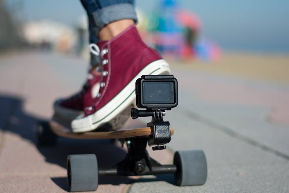 TELESIN Skateboard Surfboard Clip Mount 