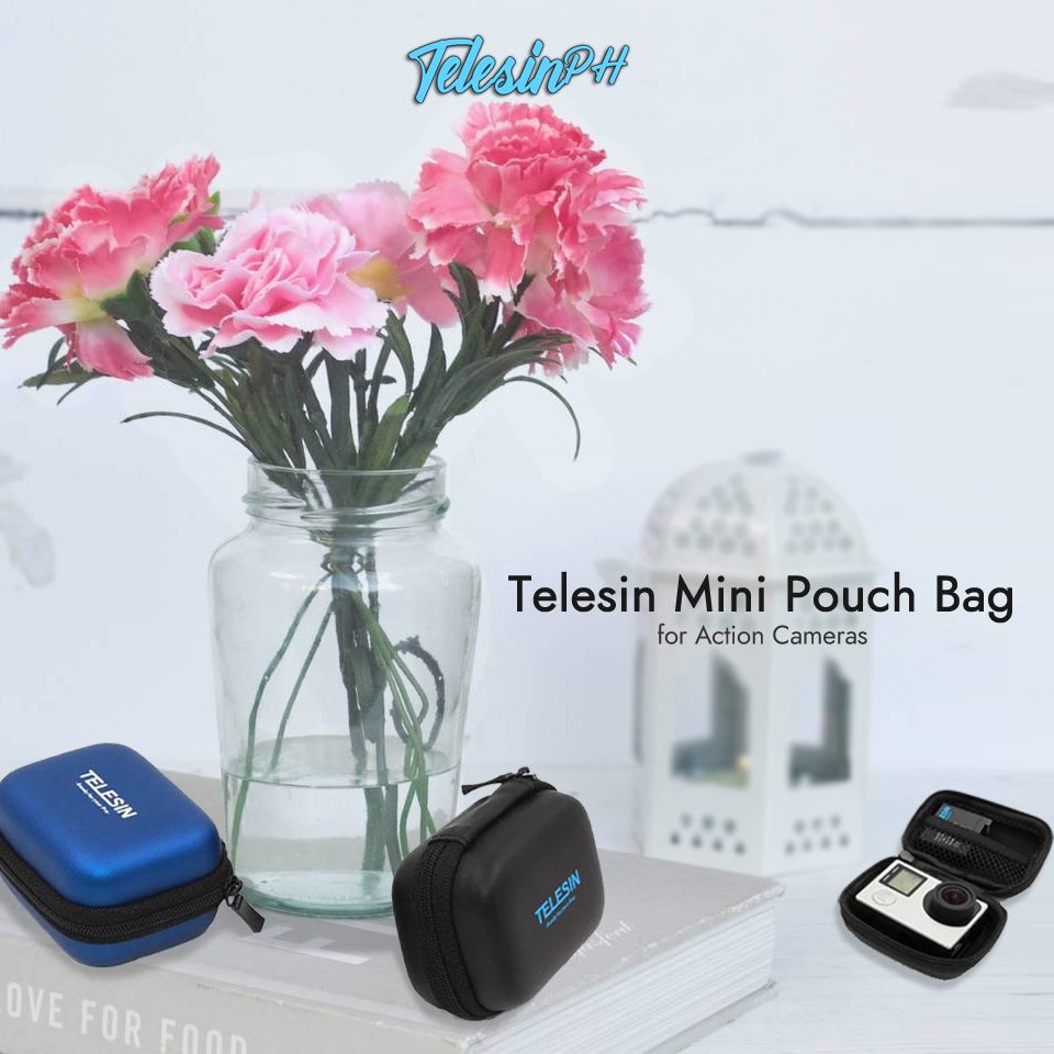 Alagaan mo ng mabuti ang iyong action camera gamit ang Telesin Mini Pouch Bag para hindi ka mag sisi sa huli! www.tomtop.com --