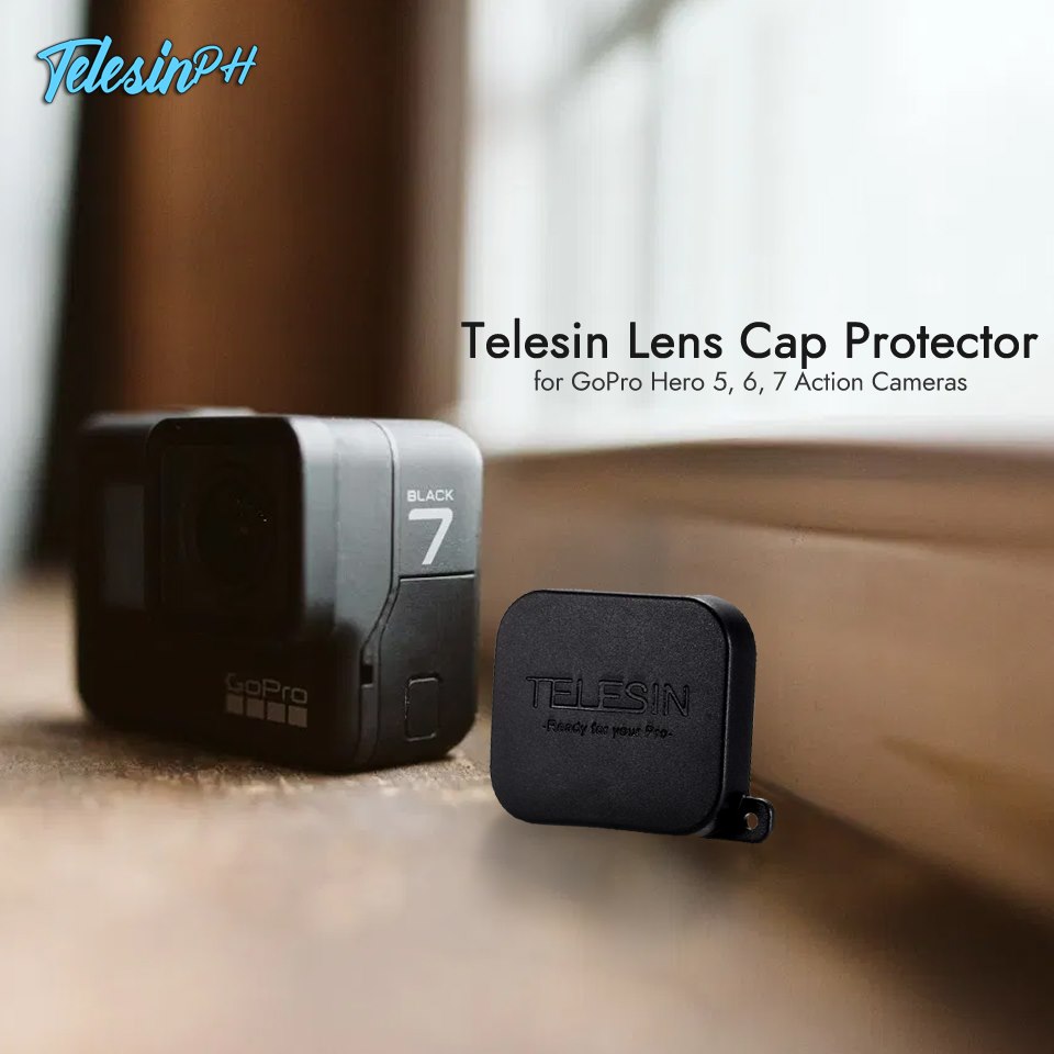 "Prevention is better than cure" So, Why wait for something to happen to your GoPro Lens when you can already protect it with Telesin Lens Cap Protector right now? Set your priorities straight and be protected before it's too late. www.tomtop.com