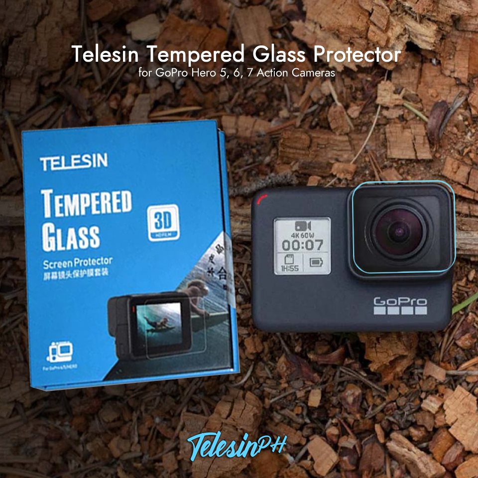 Trust only the best Telesin Tempered Glass in the market 💯