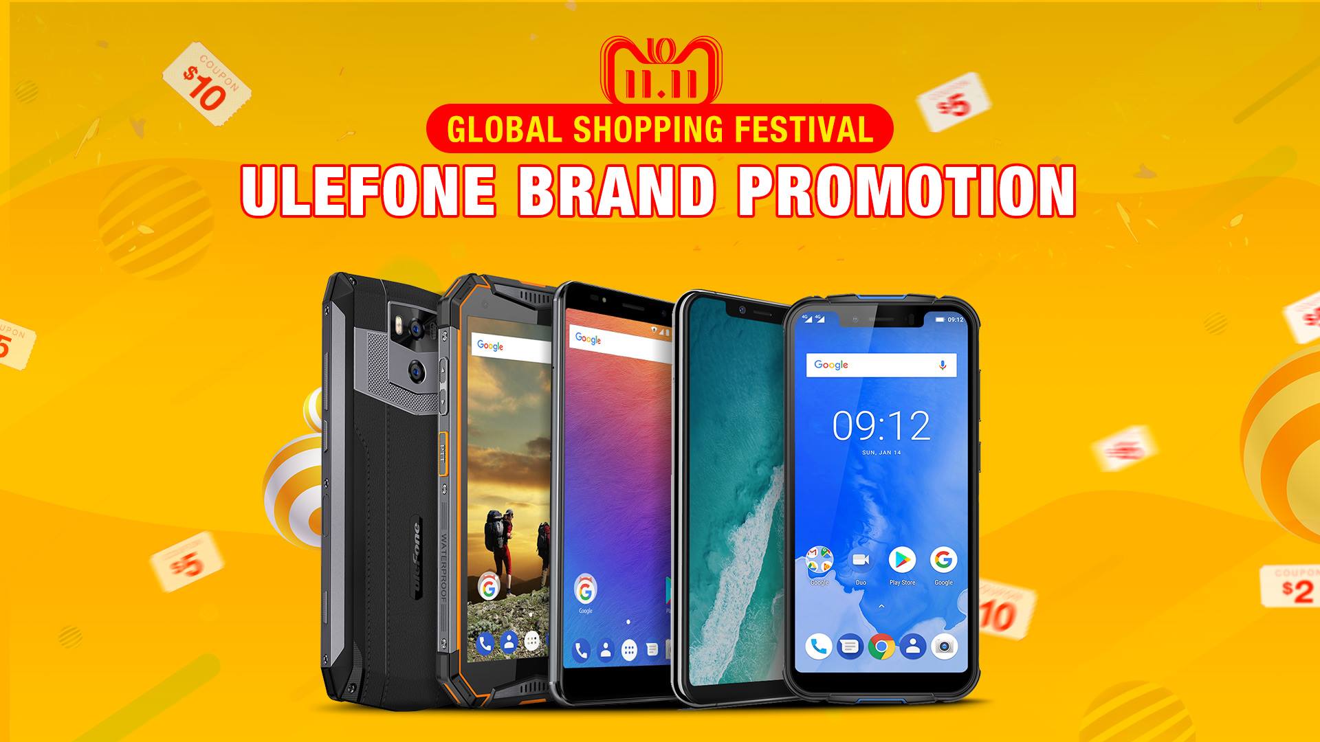 Ulefone Global Shopping Festival 2018!