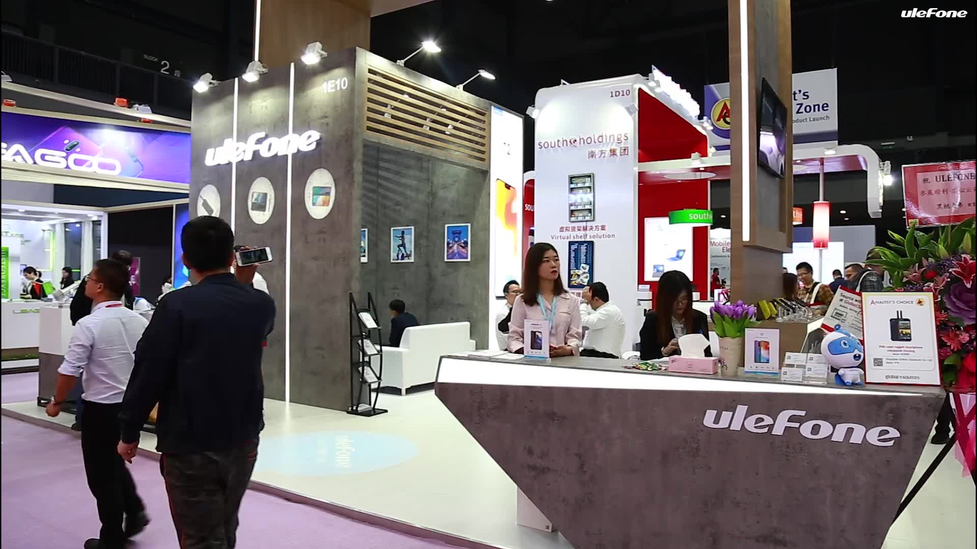 The Ulefone & Global Sources Electronics Fair acquired a complete success. 